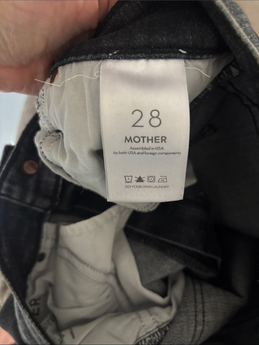 Mother High Waisted Rascal Ankle Step Fray - Picture 9 of 10